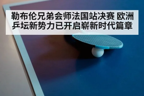 勒布伦兄弟会师法国站决赛 欧洲乒坛新势力已开启崭新时代篇章